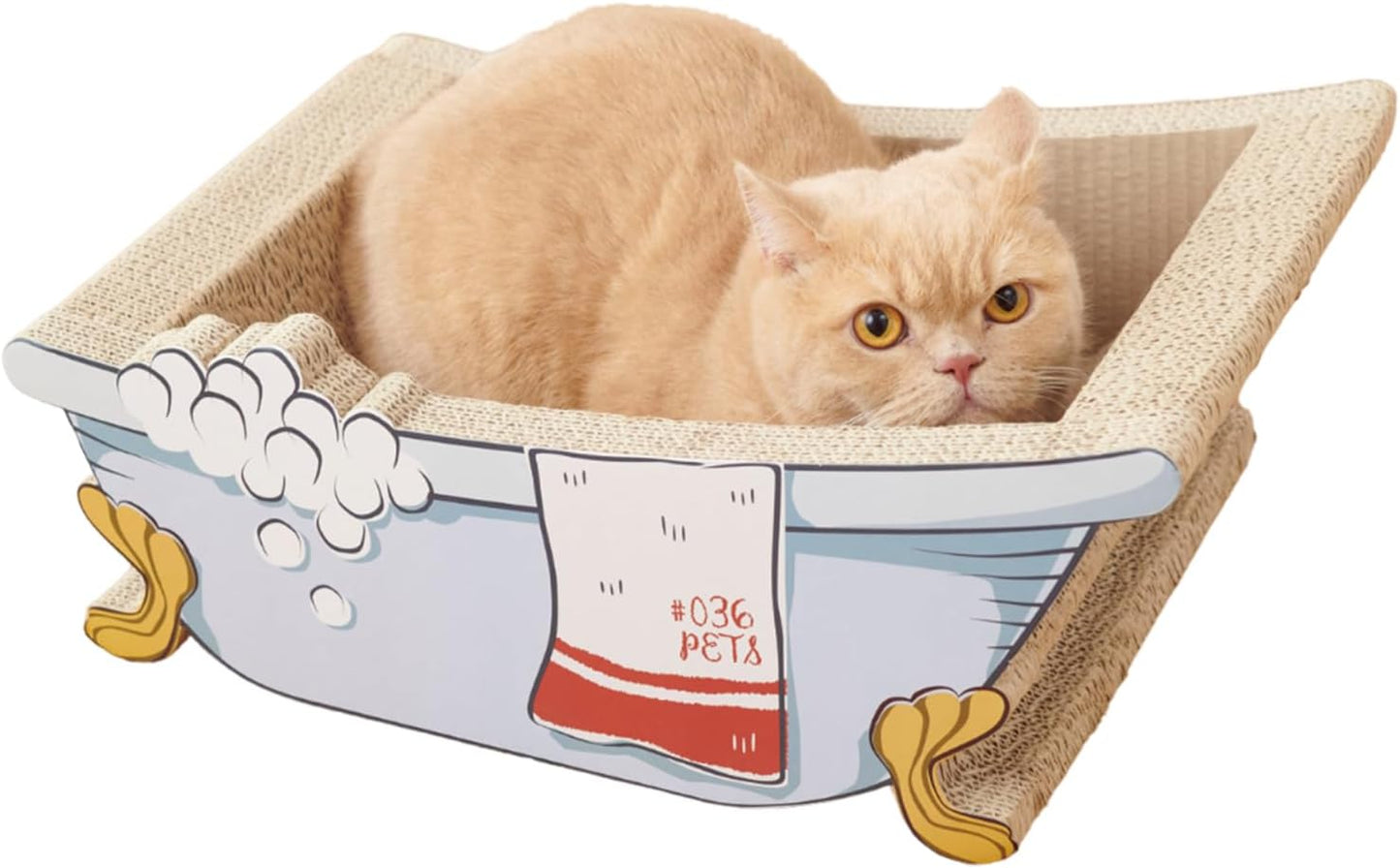 猫の爪とぎ 【 バスタブ 】