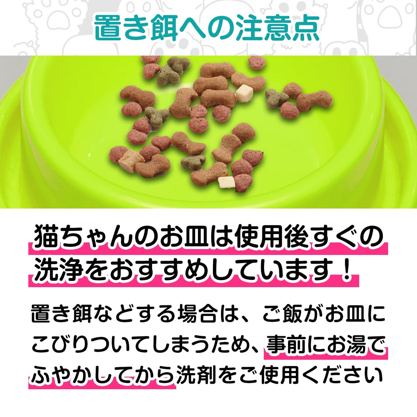 【獣医師監修】ネコ皿キレイ