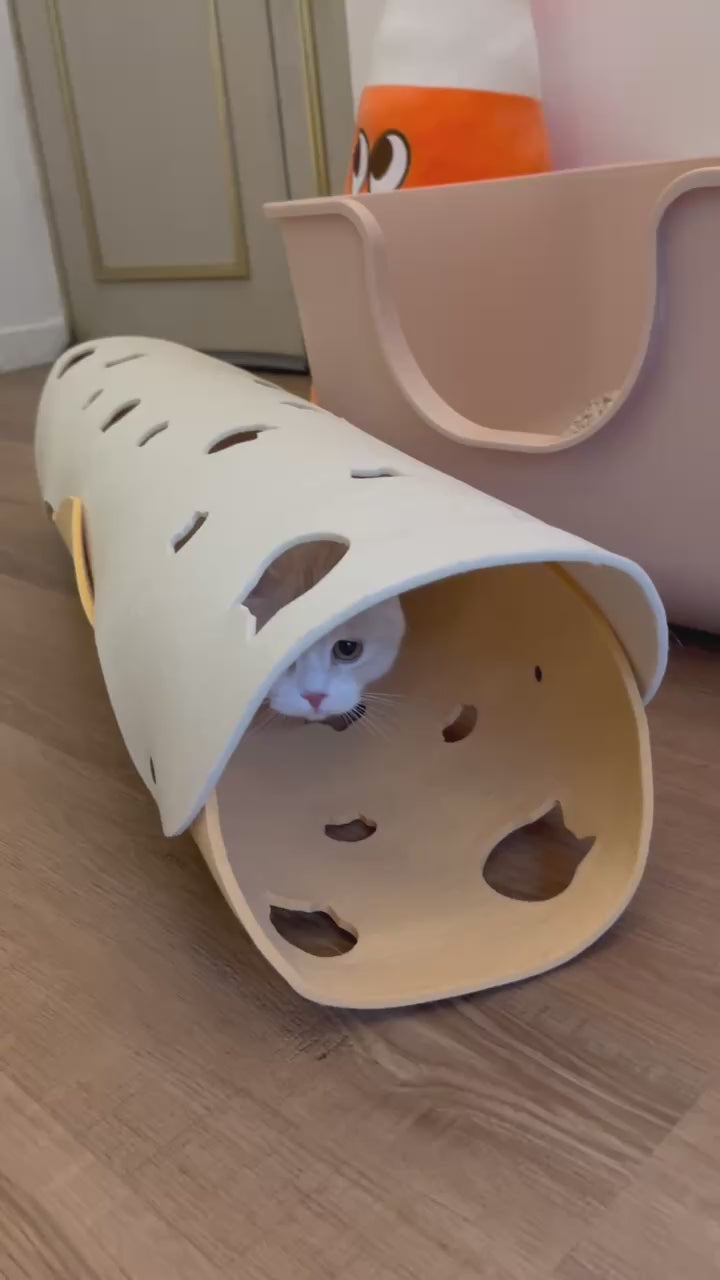 ハンティングトンネル(オレンジ)(単品1個) – ねこにも 猫グッズ専門店