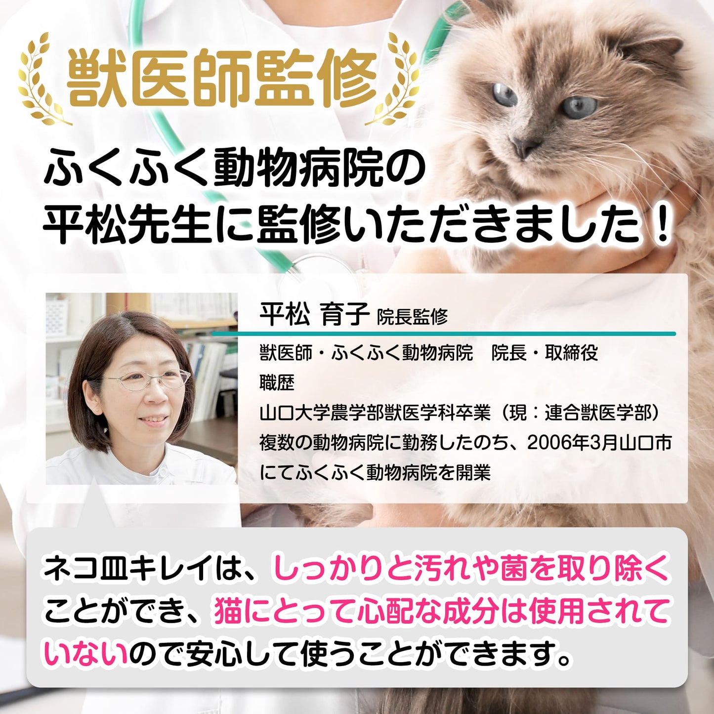 【獣医師監修】ネコ皿キレイ